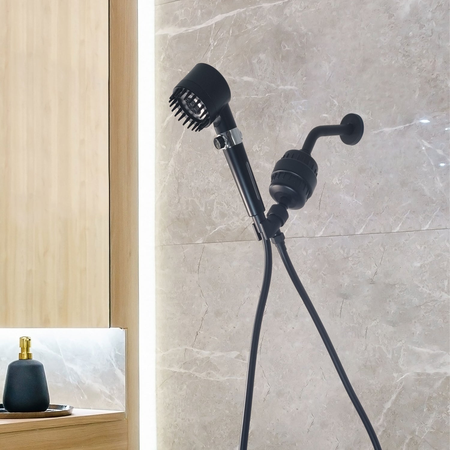 رأس الدش المفلتر للتدليك من مينيرال ستريم