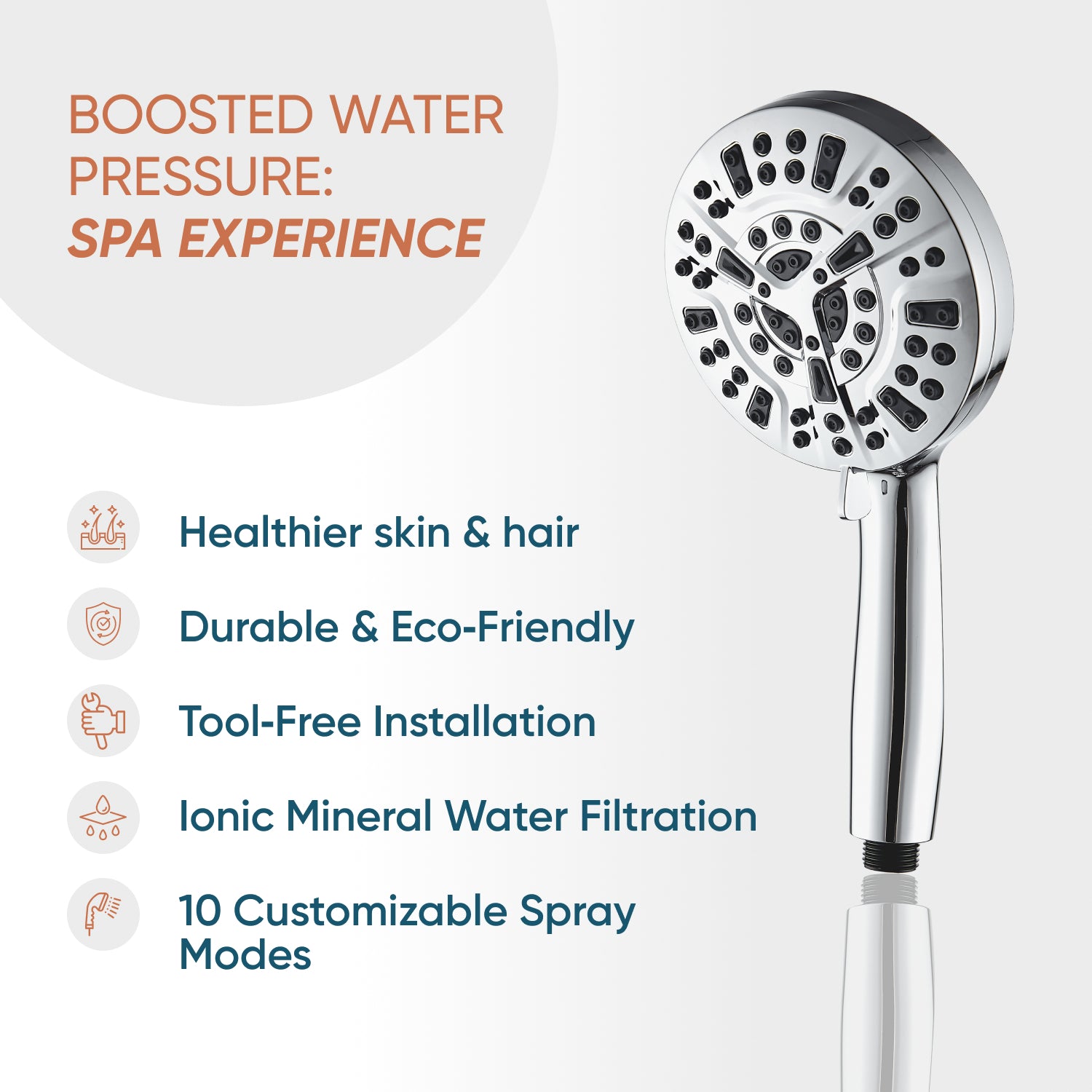 How to use Luxe 10 Mode Dual Shower System - application instructions