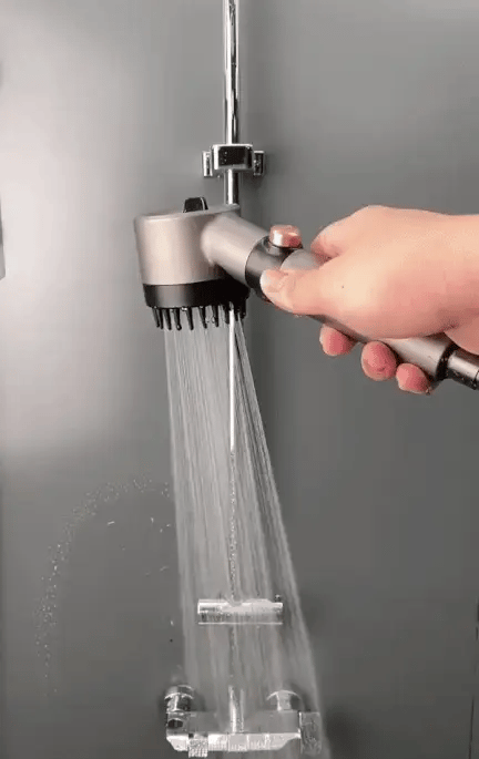 Shower Head + 2x Hose +2x Adapter + 3x Filter + Teflon Tape