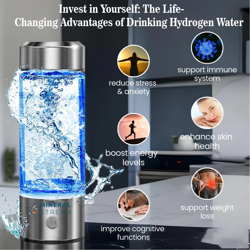 The Pros and Cons Of Using Hydrogen Water Bottles