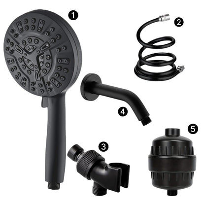 MineralStream Luxe 10 Mode Mode High Pressure Dower Head (Wirowered)