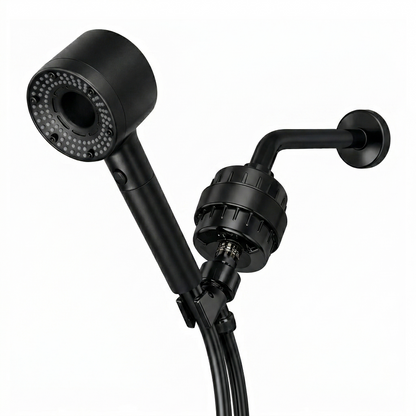 رأس دش مصفّى من Hey-Pure